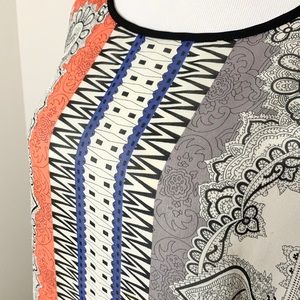 Style&Co L poncho style blouse, beautiful colors